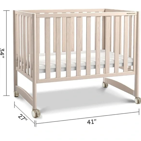 Amazing folding mini crib transforming into any baby bed - Picture 7 of 7